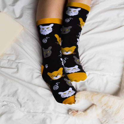 Katzenliebhaber Socken 36-45 lustige Cat Geschenkideen Stören meine Katze