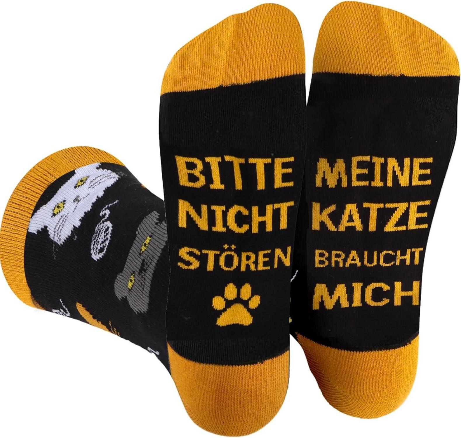 Katzenliebhaber Socken 36-45 lustige Cat Geschenkideen Stören meine Katze