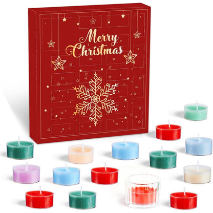 Adventskalender 2024 Duftkerzen Teelicht Weihnachtskalender