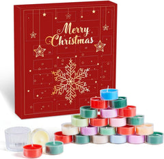 Adventskalender Kerzen Duftkerzen Weihnachtskalender 24