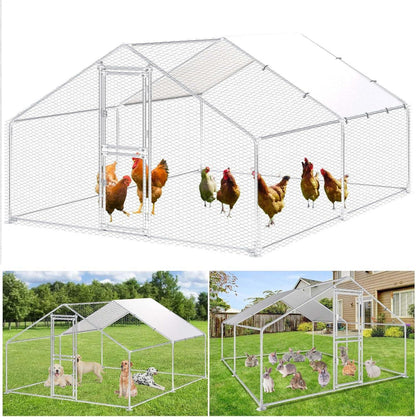 Hühnerstall mit Schloss für Hühner Hasen Kaninchen