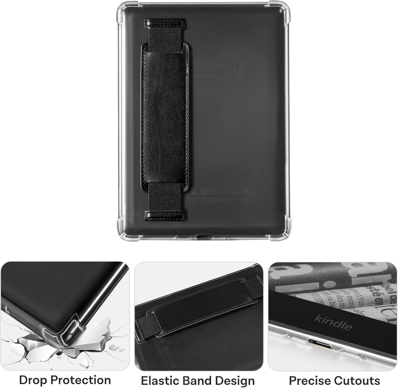 CoBak Clear Hülle für Kindle Paperwhite 11. Generation & Signature Edition