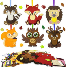 Luckeey Herbst Tier Bastelset Kinder Herbstblätter DIY Deko