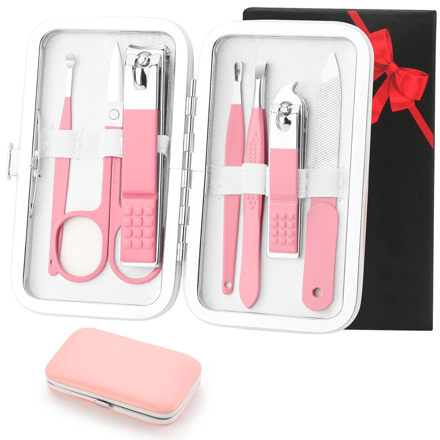 Maniküre-Set Nagelknipser Edelstahl Reise Pediküre Geschenk