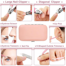 Nagelknipser-Set aus Edelstahl, Reise-Maniküre, Geschenk für
