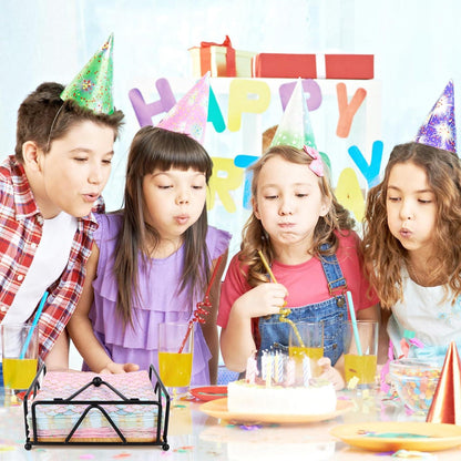 Serviettenhalter Schwarz Holz Vintage 18 x 18 cm robust & stilvoll