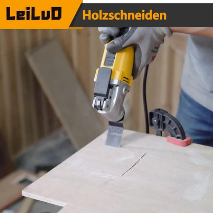 112-teiliges Oszillationswerkzeug-Zubehörset mit Aufbewahrungstasche