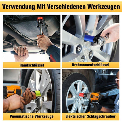 Schlagschrauber Nüsse 17-21mm Cr-Mo Felgenschutz 3tlg