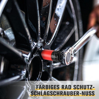 Schlagschrauber Nüsse 17-21mm Cr-Mo Felgenschutz 3tlg
