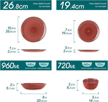 vancasso BONBON 24-tlg Steingut Geschirr Set