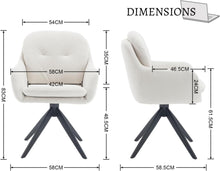 Moderne Chenille Bürostuhl mit Armlehnen und Metallbeinen