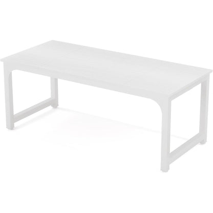 Industrietisch 160x80 cm – Küchentisch für 4-6 Personen Weiß