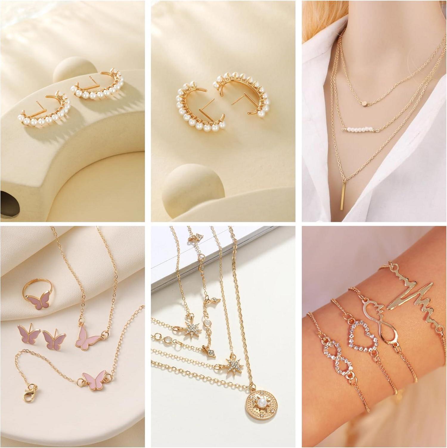 Adventskalender Schmuck 2024 Weihnachtskalender Frauen Mädchen 24