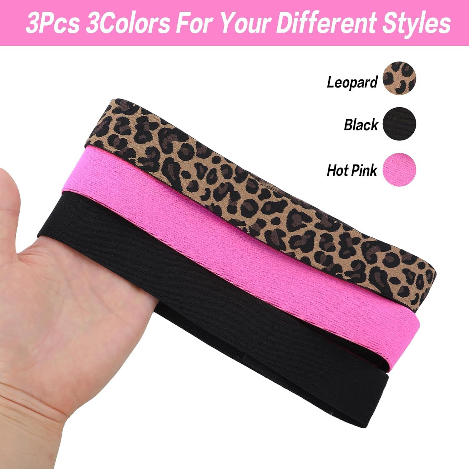 Elastisches Band für Perücke 3 Stück Verstellbar Wasserdicht Wig Grip