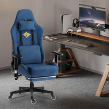 Dowinx Gaming Stuhl Bürostuhl Massage Chair 90-165° Blau