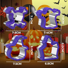Halloween-Ausstechformen Edelstahl Sandwich Komfortgriff