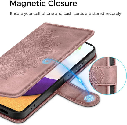 Samsung Galaxy A52S 5G/A52 4G/5G Handyhülle PU Leder Flip Case Rosa