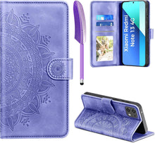 Handyhülle Xiaomi Redmi Note 13 4G Flip Wallet Cover Lila