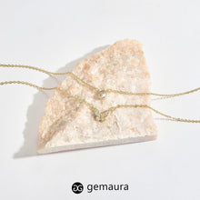 Layering Halskette Damen 14K Vergoldet Silberkette
