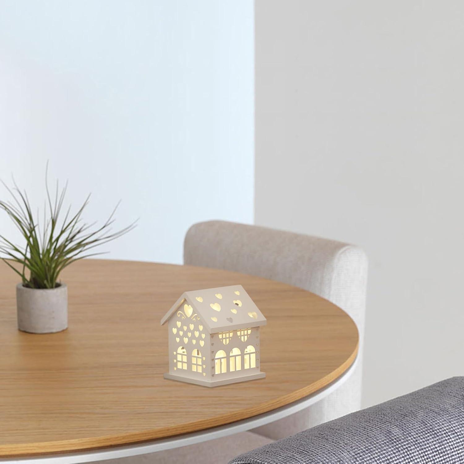 3D Silikonform Kerzenhalter Haus Gießform Häuser Gips Handwerk