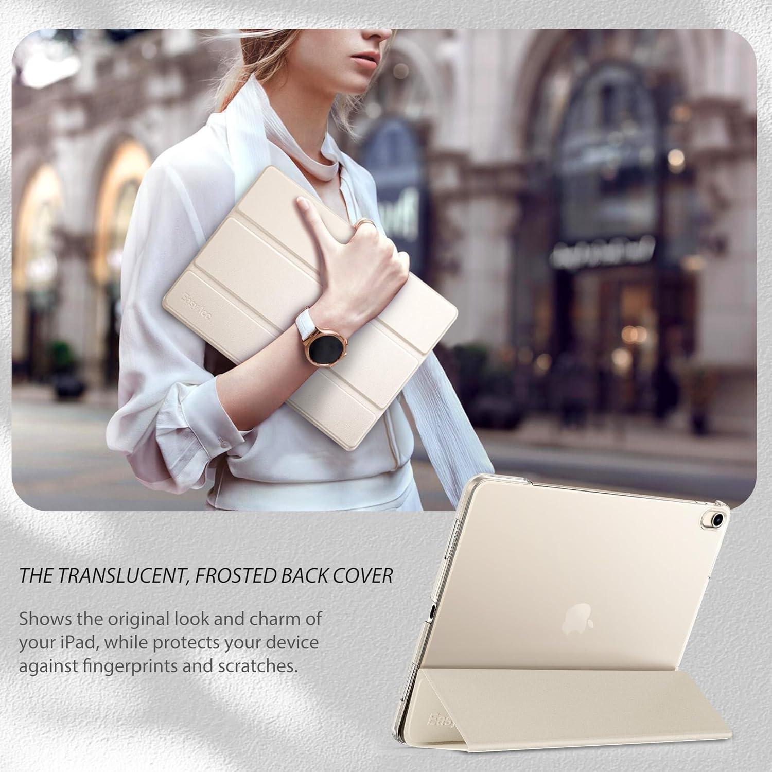 Hülle iPad Air 13 Zoll M2 2024 Ultra Dünn Leicht Transluzent Frosted