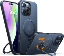 TORRAS 360° Ostand Spin iPhone 16 Pro Max Hülle Magsafe Militärschutz