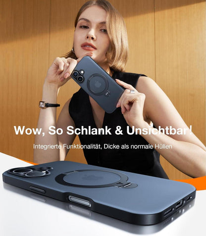 360° Ostand Spin Magnetisch Robust Hülle iPhone 16 Magsafe
