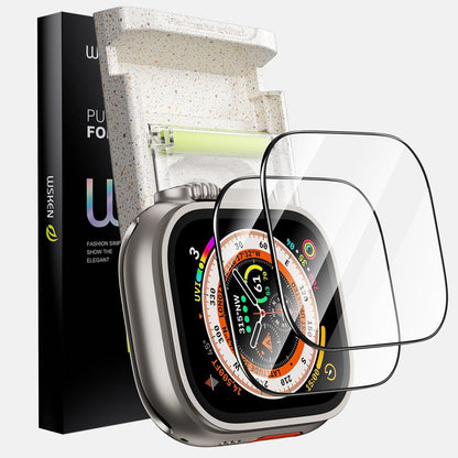WSKEN Schutzfolie Apple Watch Ultra 2/Ultra 49mm Displayschutz HD
