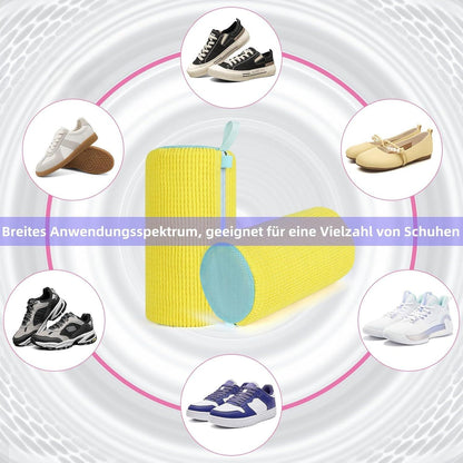 Schuhwaschbeutel 360° Reinigung Gelb 2er Pack