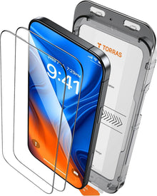Schutzfolie iPhone 16 Pro Max Panzerglas 9H Full Screen 2er Set