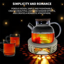 ARTGHJL Stövchen Teewärmer Edelstahl Teelicht Warmhalter