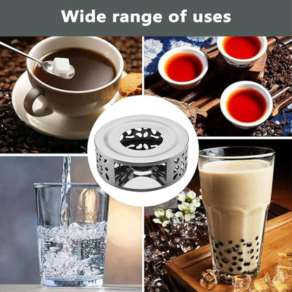 Edelstahl Stövchen Teewärmer Teelicht Warmhalter Kaffee Milch