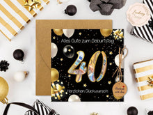 Geburtstagskarte 40 Geldgeschenke Geburtstag Mann Frau Warme