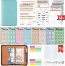 Upgrade Budget Planner A6 mit Reißverschluss und 8 Sparchallenges