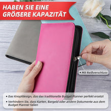 Budget Planner Deutsch Upgrade mit Reißverschluss - Sparbuch