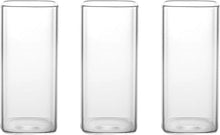 Modernes Quadratisch Gläser Set für Cocktails und Longdrinks 400ml