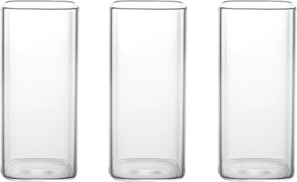 Modernes Quadratisch Gläser Set für Cocktails und Longdrinks 400ml