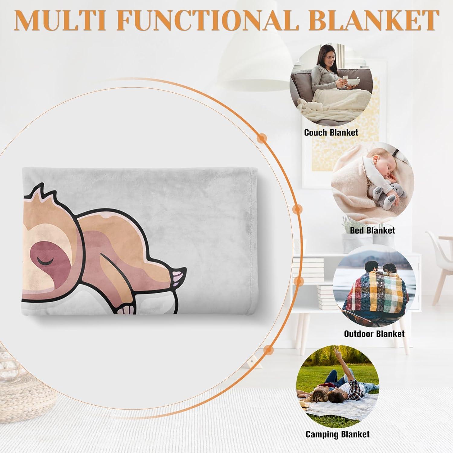 Weiche Oma Geschenk Decke 100% Flanell 150x130cm Weihnachten Muttertag Geburtstag