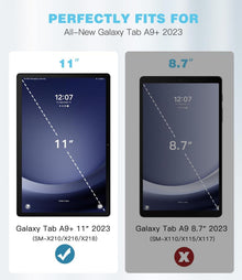 TiMOVO Samsung Galaxy Tab A9+ 11 Zoll 2023 Hülle - Drehbarer