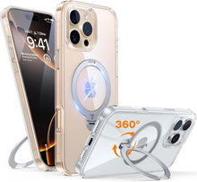 TORRAS 360° Ostand Spin iPhone 16 Pro Max Hülle Magsafe Robust