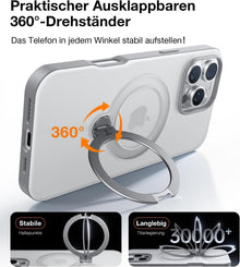 Schlanke TORRAS Ostand iPhone 16 Pro Max Hülle, Magsafe