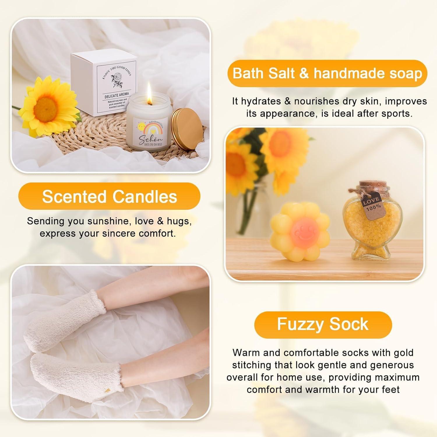 Motivierende Geschenkbox für Frauen - Spa-Geschenkset - Multifunktionale Tasse - Danke Geschenk - Geburtstagsgeschenk
