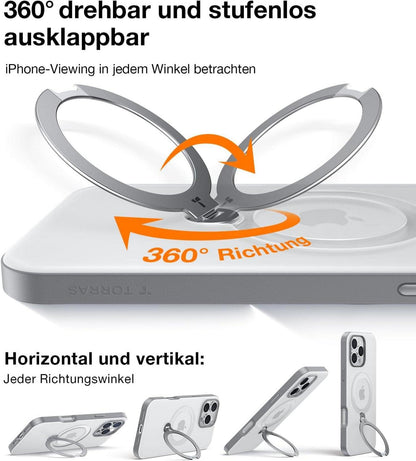 Militärschutz Hülle für iPhone 16 Pro mit Magnetring