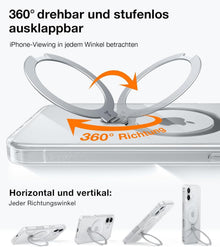 TORRAS 360° Ostand Spin iPhone 16 Plus Hülle Magsafe