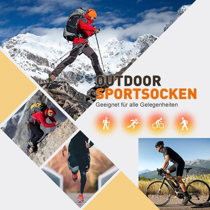Merino Wandersocken 3er-Pack – Warm & Atmungsaktiv für Herren & Damen