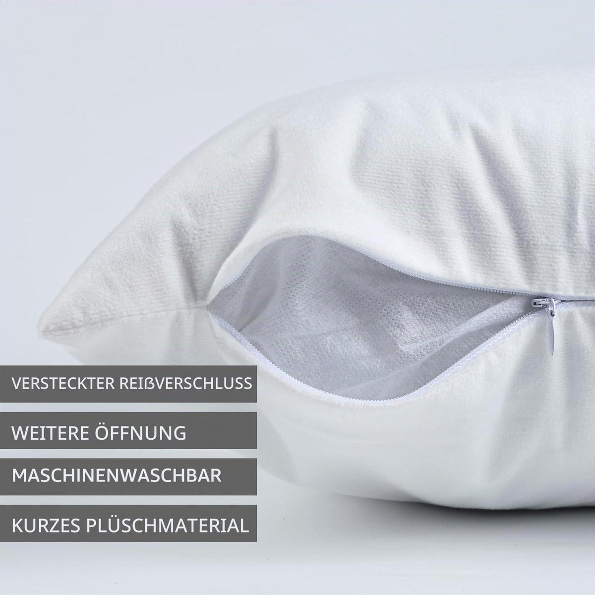Boho Kissenbezüge 2er Set – Burlywood, Vintage Design 50x50 cm