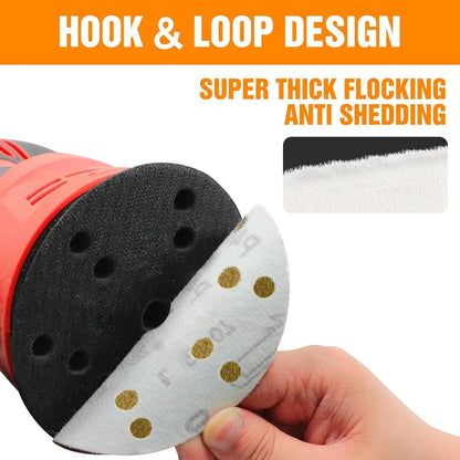 Schleifscheiben 150mm Klett Körnung 120, 15 Loch, 60 Stück