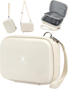 Kamera-Tasche für Digitalkamera mit Hartschale Beige EVA-Design