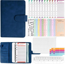 Budget Planner Geld Sparbuch A6 Hochwertiges Leder Wasserdicht