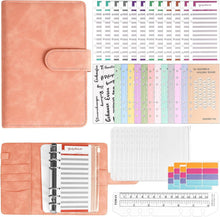 Budget Planner A6 Sparbuch Deutsch Hochwertiges Leder